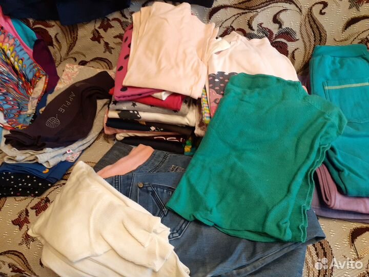 Вещи пакетом на девочку 128-134