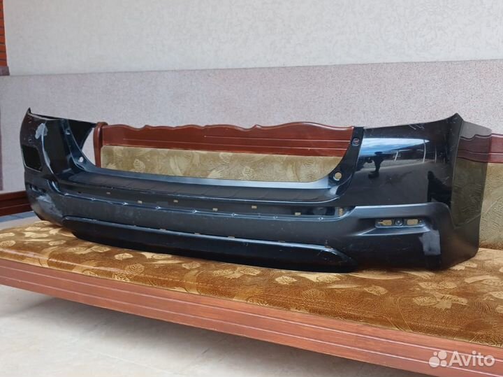 Задний бампер Toyota highlander 11г