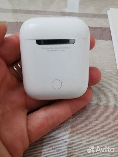 Кейс зарядный для airpods 1/2, оригинал