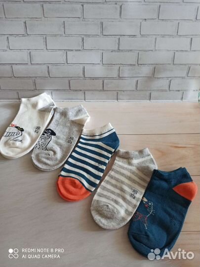 Носочки короткие