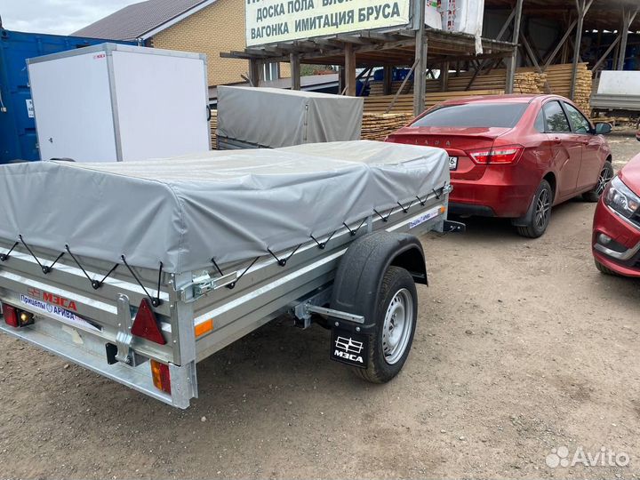 Прицеп легковой мзса. Кузов 2,5х1,22м.Рассрочка