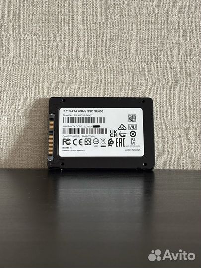 SSD adata SU650 2.5 SATA