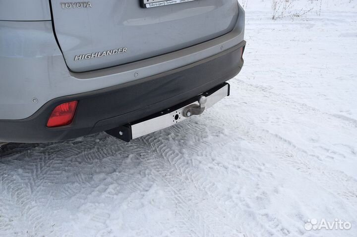 Тсу тип F с нерж накладкой toyota Highlander