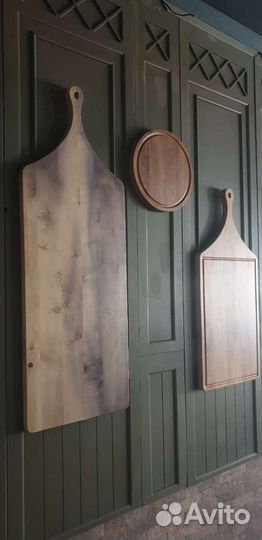 Комплект больших декоративных разделочных досок