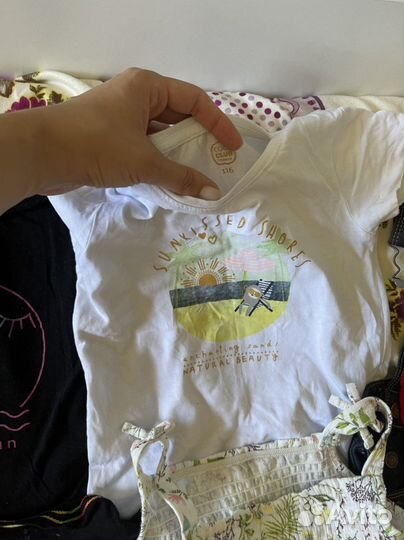 Одежда детскаЯ zara пакетом на девочку 110 116