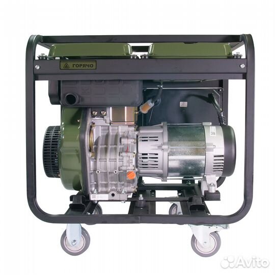 Дизельный генератор 5,5 кВт для охоты и рыбалки