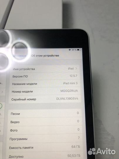 iPad mini 3 64gb