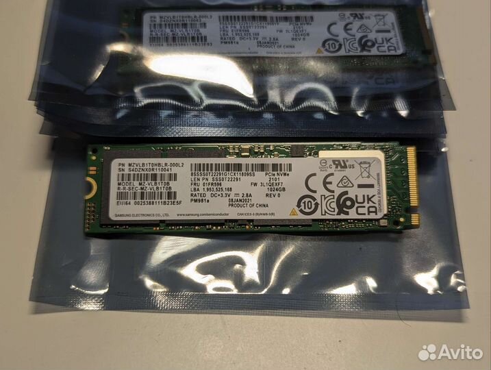 SSD Samsung PM981A 1 Tb