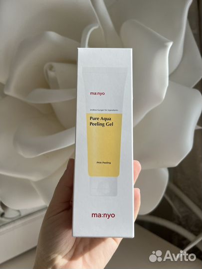 Manyo пилинг гель pure aqua peeling gel
