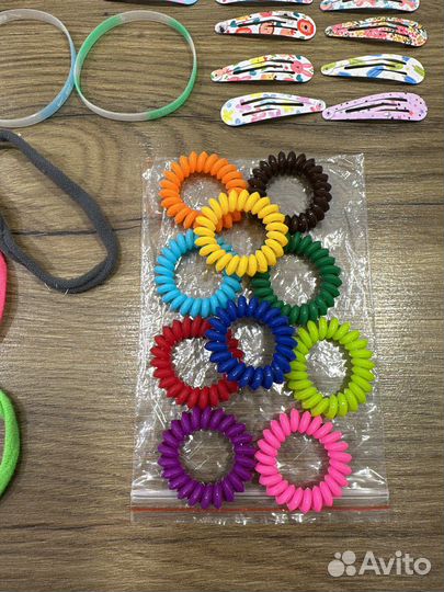 Резинки заколки повязки на голову для девочки