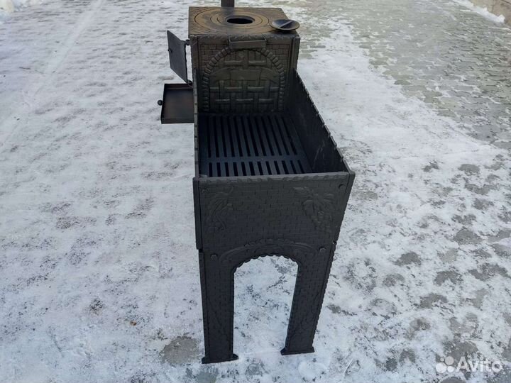 Мангал чугунный