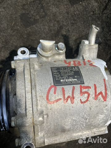 Компрессор кондиционера лансер 10