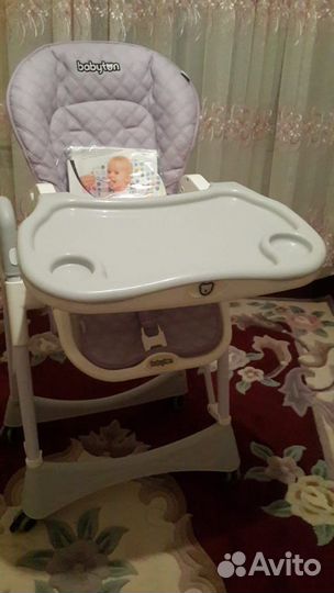 Стульчик для кормления happy baby новый ***