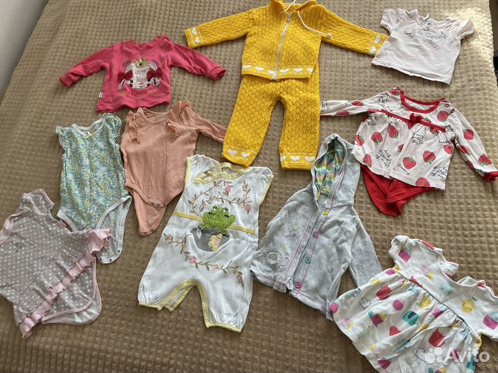 Вещи пакетом на девочку