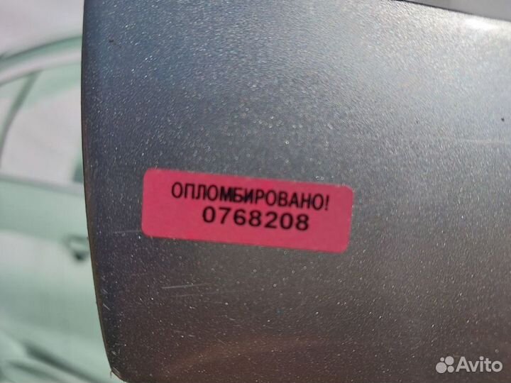 Audi a6 c6 молдинг задней левой двери