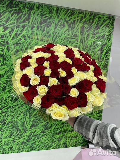 101 Роза Букеты цветы 51 101 Роза