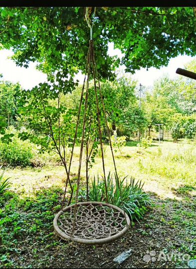 Подвесные качели гнездо