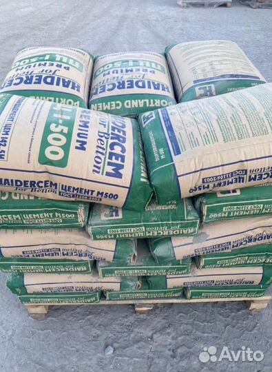 Портландцемент haidercem Premium M 500 Д0 / мешок