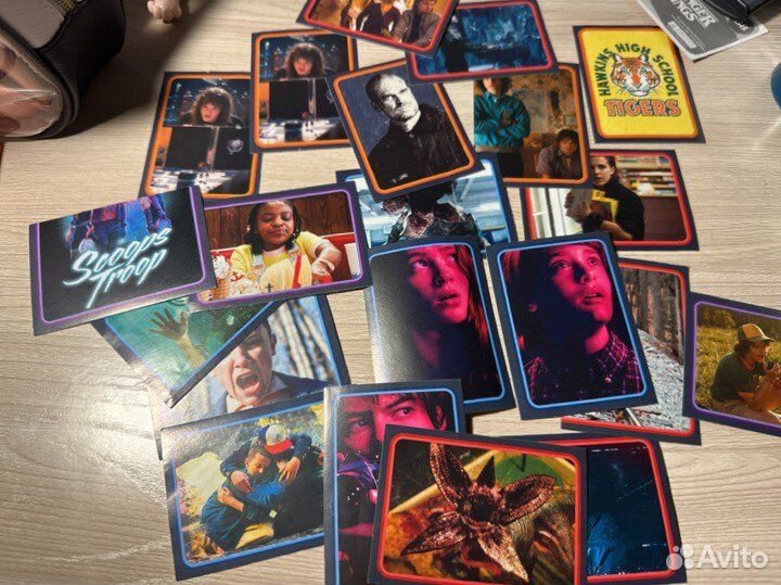 Наклейки:stranger things (panini). Продажа/обмен