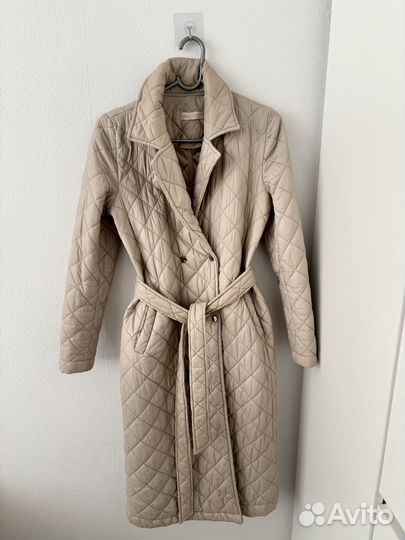 Пальто женское 42 44 бежевое