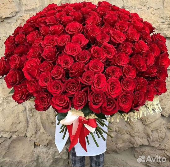 Высокие розы Букеты с доставкой