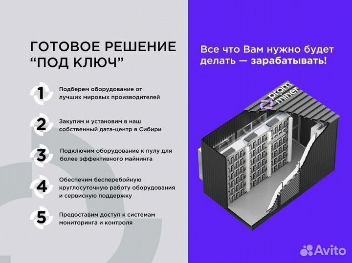 Бизнес под ключ. Майнинг