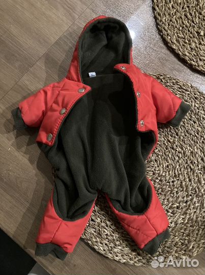 Костюм зимний для маленькой собачки