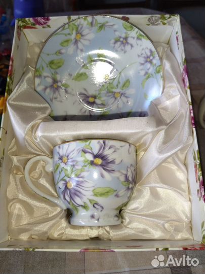 Чайная пара фарфор