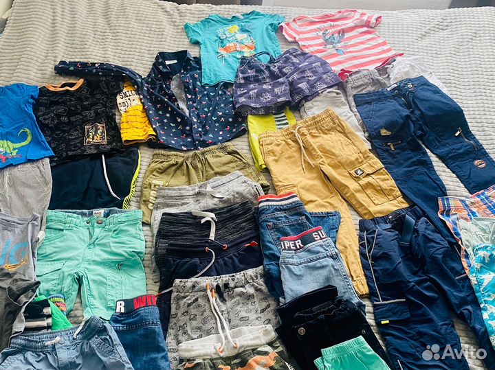 Вещи пакетом на мальчика 104