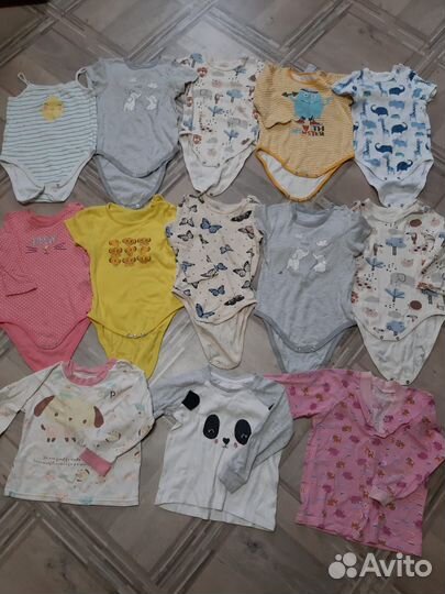 Боди пакетом 92-98р