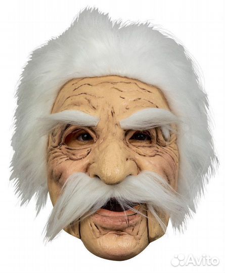 Маска Дедуля Люкс 27435, латекс, синтетическое вол