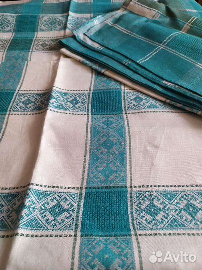 Дорожки, скатерти лен СССР