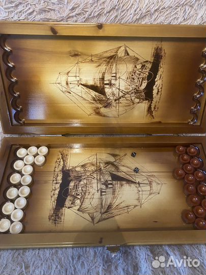 Нарды ручной работы