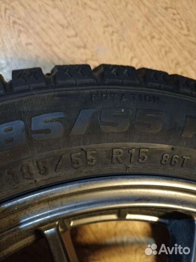 Колеса в сборе r15 зимние 4х98