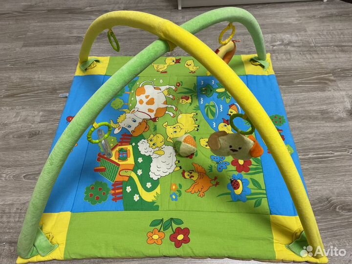 Развивающий коврик Мякиши