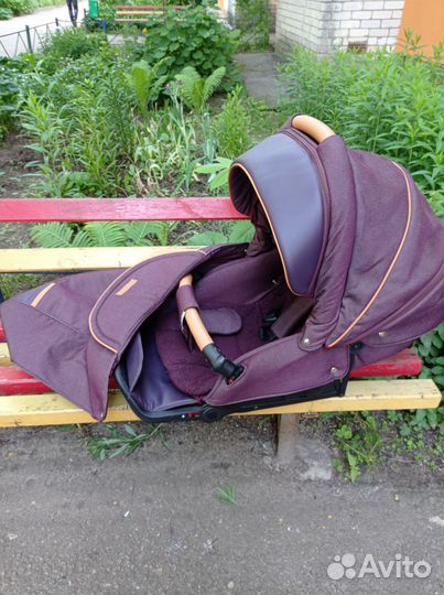 Коляска 3в1 adamex