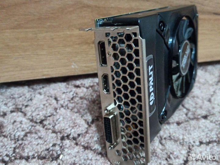 Видеокарта palit geforce GTX 1050 ti 4gb