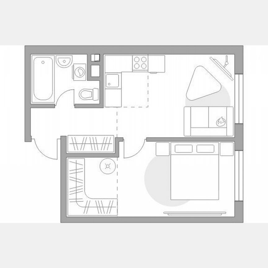 1-к. квартира, 42,3 м², 10/30 эт.