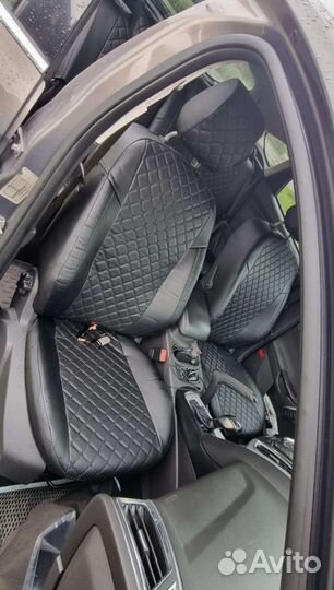 Автомобильные чехлы из экокожи Ford focus