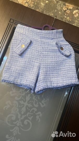 Шорты твид