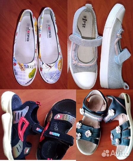 Туфли,кеды34р,сандали33,34р