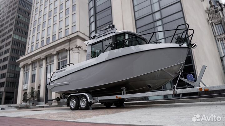 Алюминиевый кабинный катер Windboat 7.0 Cabin