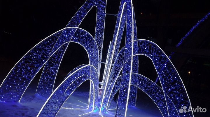 Светодиодный фонтан