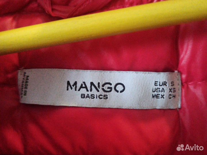 Mango пуховик 44-46 размер