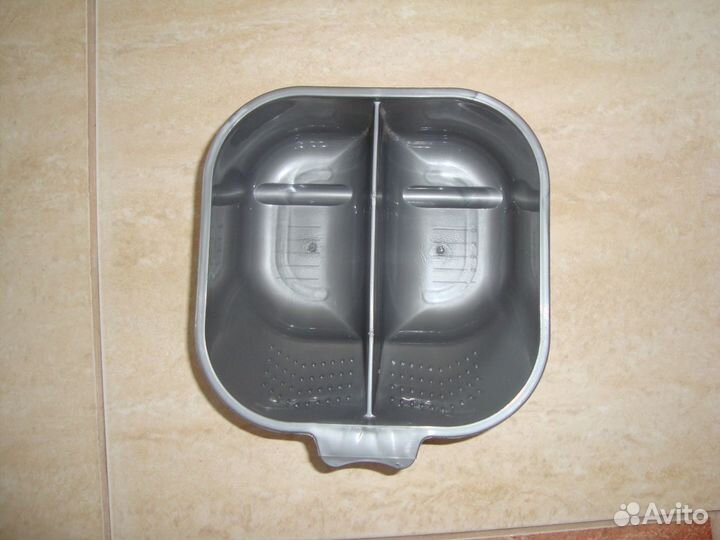 Миска для окрашивания волос 2 секции