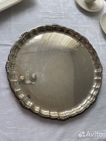 Поднос посеребрение Швеция