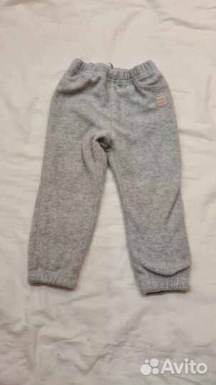 Штаны флис baby go р.86