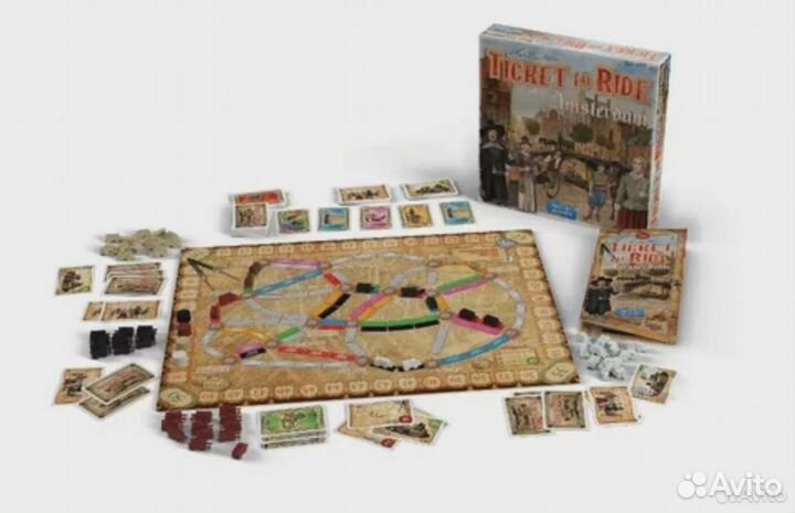 Ticket to Ride: Amsterdam, Билет на поезд Амстерда