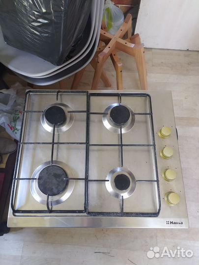 Газовая варочная панель 4 конфорки Hansa