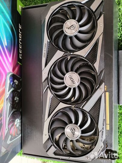 Видеокарта Asus GeForce RTX 3080 Strix Gaming OC 1